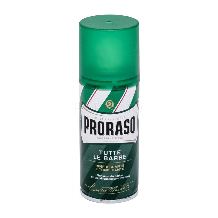 PRORASO Green Shaving Foam Spumă de ras pentru bărbați 100 ml