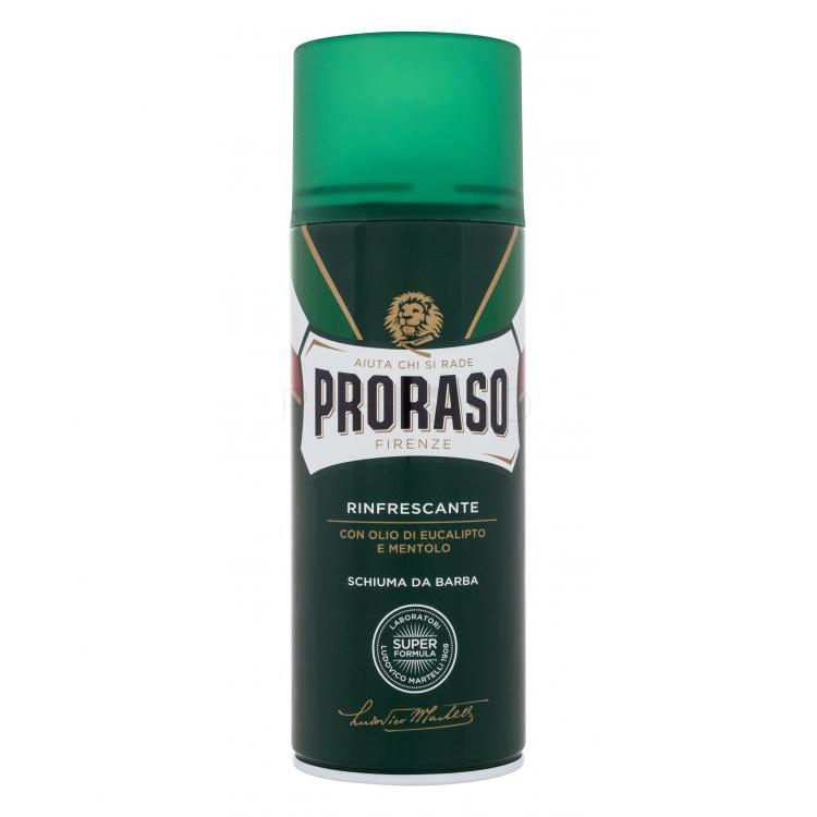 PRORASO Green Shaving Foam Spumă de ras pentru bărbați 400 ml