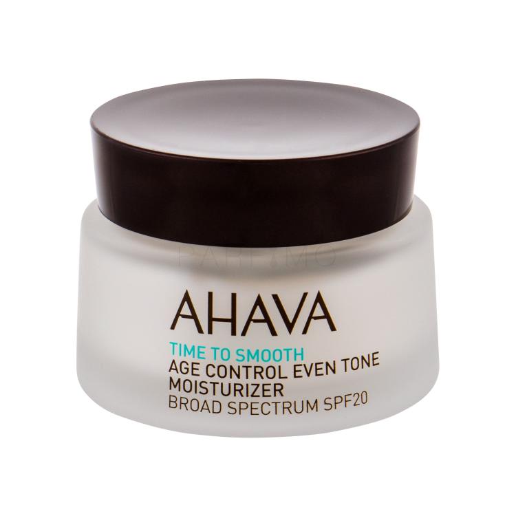 AHAVA Time To Smooth Age Control Even Tone Moisturizer SPF20 Cremă de zi pentru femei 50 ml