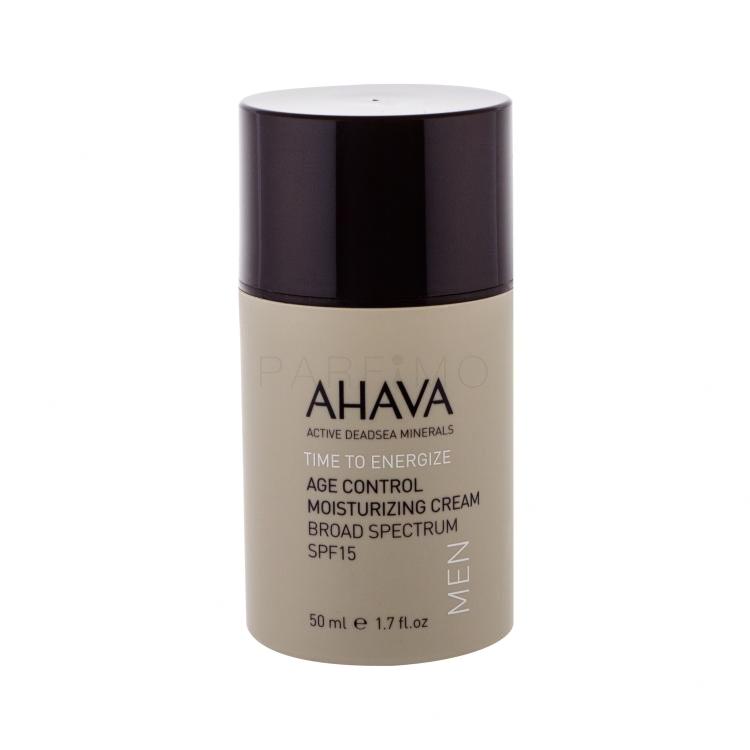 AHAVA Men Time To Energize SPF15 Cremă de zi pentru bărbați 50 ml
