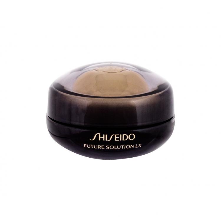 Shiseido Future Solution LX Eye And Lip Regenerating Cream Cremă de ochi pentru femei 17 ml tester