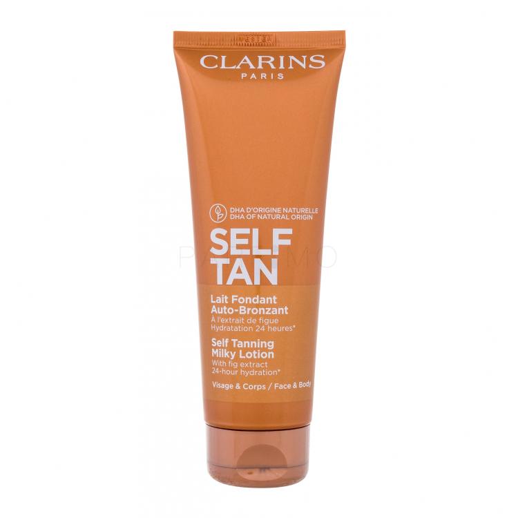 Clarins Self Tan Milky-Lotion Autobronzant pentru femei 125 ml tester