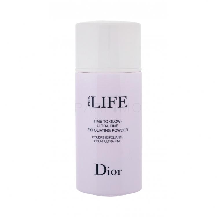 Christian Dior Hydra Life Time to Glow Ultra Fine Exfoliating Powder Peeling pentru femei 40 g tester