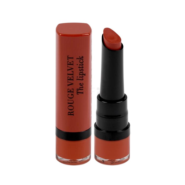 BOURJOIS Paris Rouge Velvet The Lipstick Ruj de buze pentru femei 2,4 g Nuanţă 21 Grande Roux