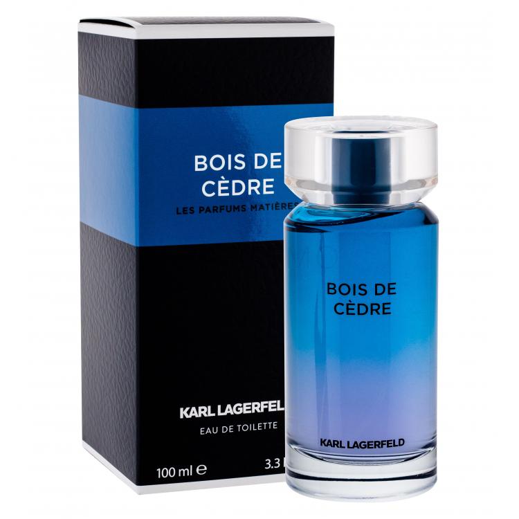 Karl Lagerfeld Les Parfums Matières Bois de Cedre Apă de toaletă pentru bărbați 100 ml