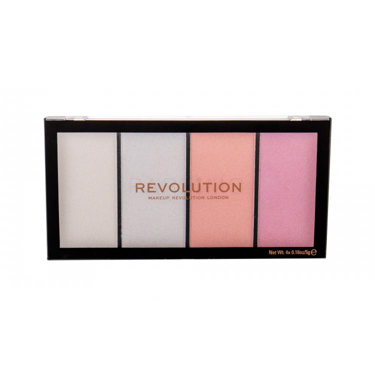 Makeup Revolution London Re-loaded Palette Iluminator pentru femei 20 g Nuanţă Lustre Lights Cool