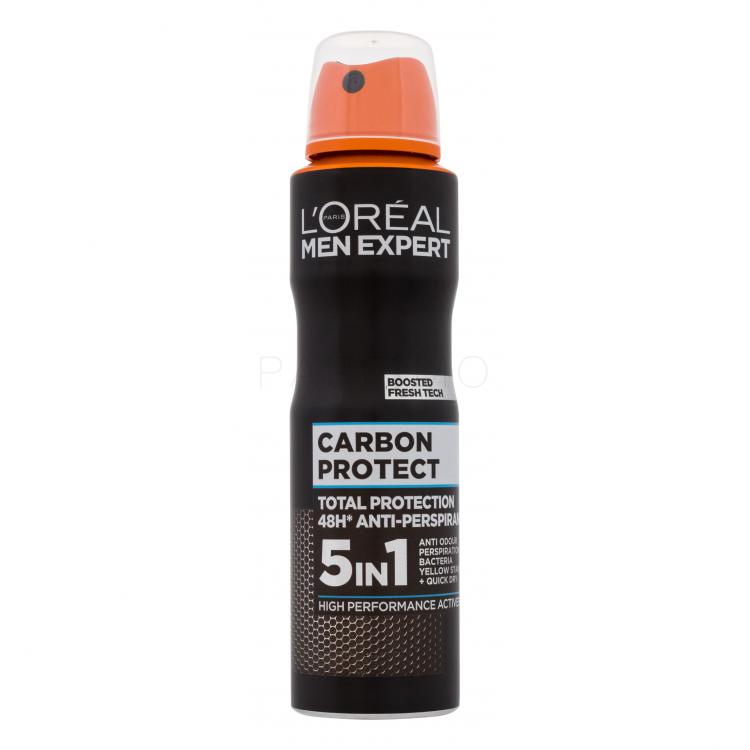 L&#039;Oréal Paris Men Expert Carbon Protect 5in1 Antiperspirant pentru bărbați 150 ml