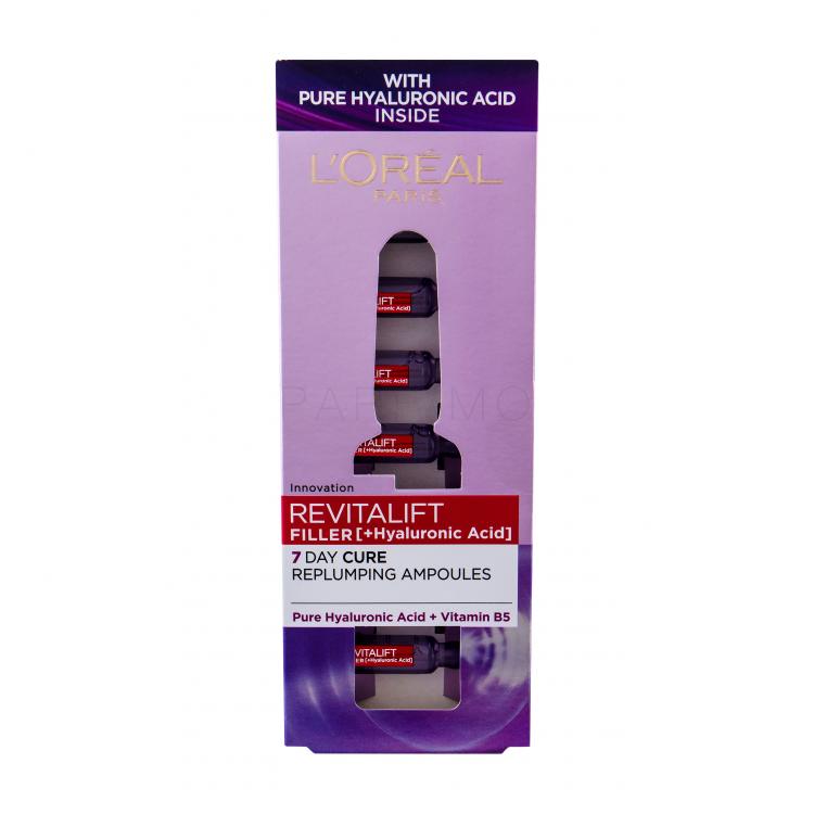 L&#039;Oréal Paris Revitalift Filler HA 7 Day Cure Ser facial pentru femei 9,1 ml