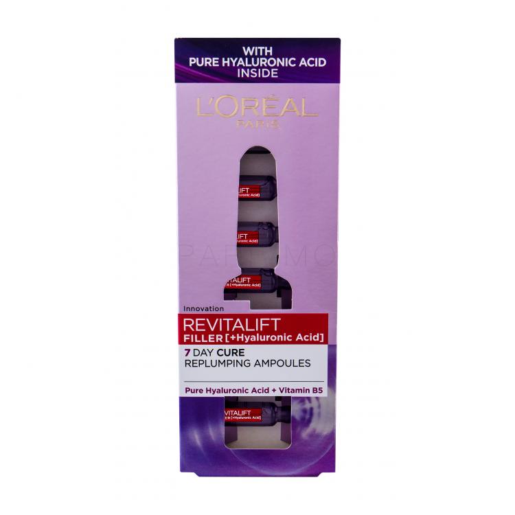L'Oréal Paris Revitalift Filler HA 7 Day Cure Ser facial pentru femei 9,1 ml