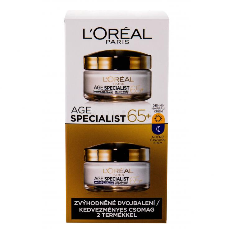 L&#039;Oréal Paris Age Specialist 65+ Set cadou crema de zi 50 ml + crema de noapte 50 ml