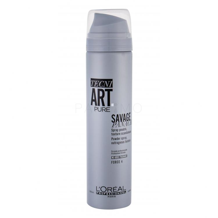 L&#039;Oréal Professionnel Tecni.Art Savage Panache Pure Powder Spray Pentru volum pentru femei 250 ml