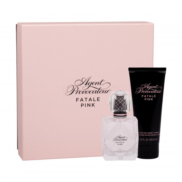 Agent Provocateur Fatale Pink Set cadou Apa de parfum 50 ml + Crema de corp 100 ml