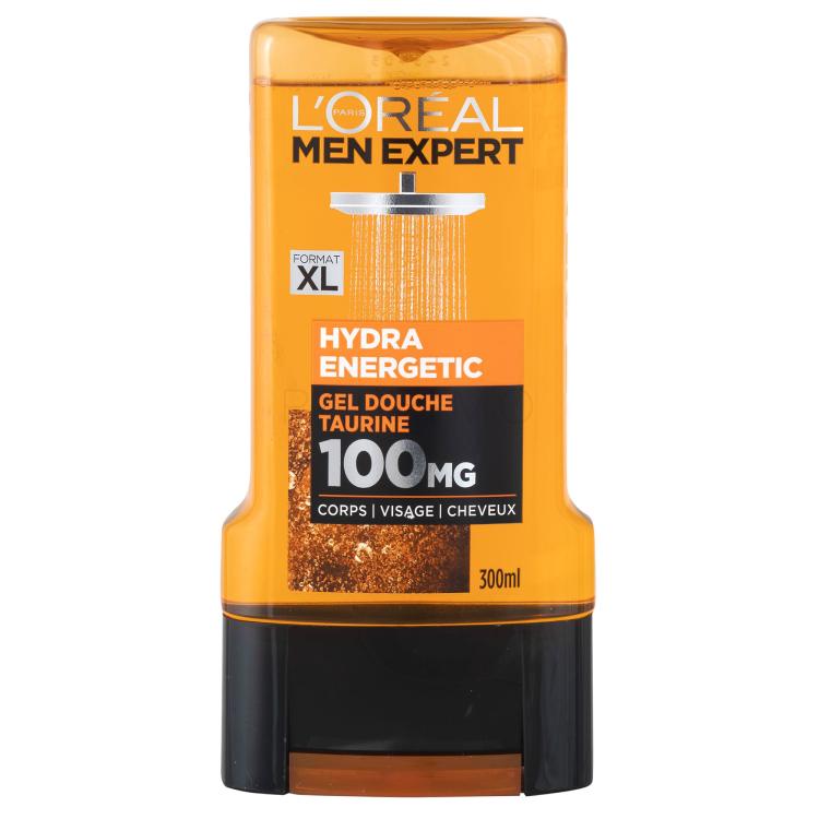 L&#039;Oréal Paris Men Expert Hydra Energetic Gel de duș pentru bărbați 300 ml