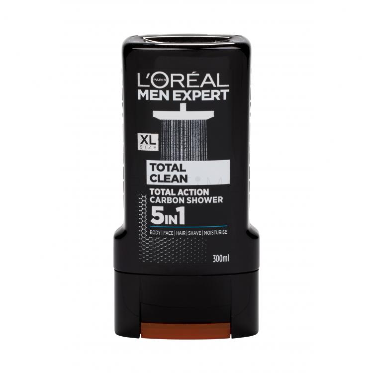 L&#039;Oréal Paris Men Expert Total Clean 5 in 1 Gel de duș pentru bărbați 300 ml