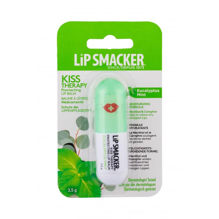 Lip Smacker Kiss Therapy Protecting Balsam de buze pentru femei 3,5 g Nuanţă Eucalyptus Mint