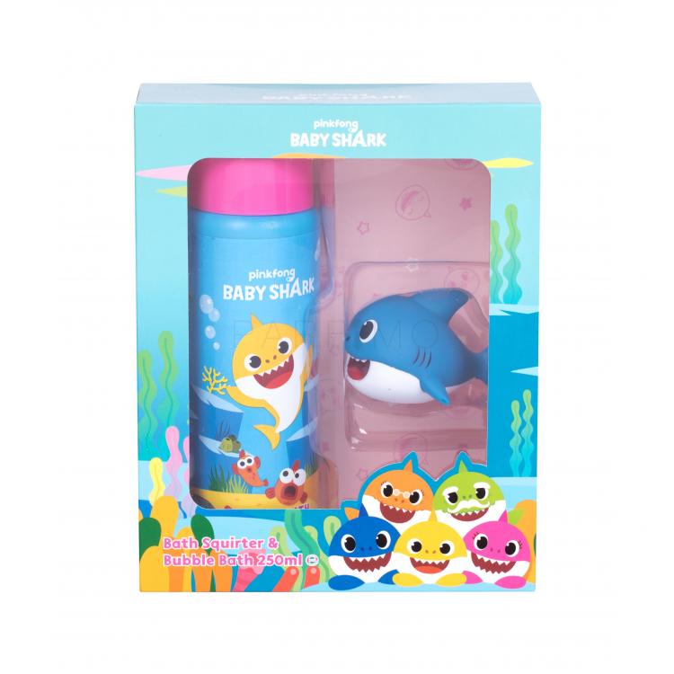 Pinkfong Baby Shark Bubble Bath Kit Set cadou spuma de baie 250 ml + 1 jucarie de baie