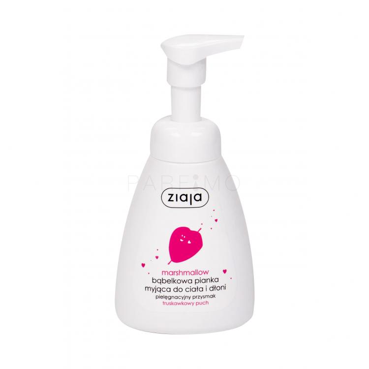 Ziaja Marshmallow Hands &amp; Body Foam Wash Săpun lichid pentru femei 250 ml