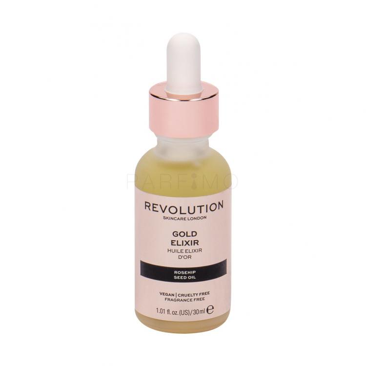 Revolution Skincare Gold Elixir Rosehip Seed Oil Ulei facial pentru femei 30 ml