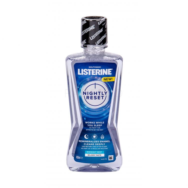 Listerine Advanced Nightly Reset Mild Taste Mouthwash Apă de gură 400 ml