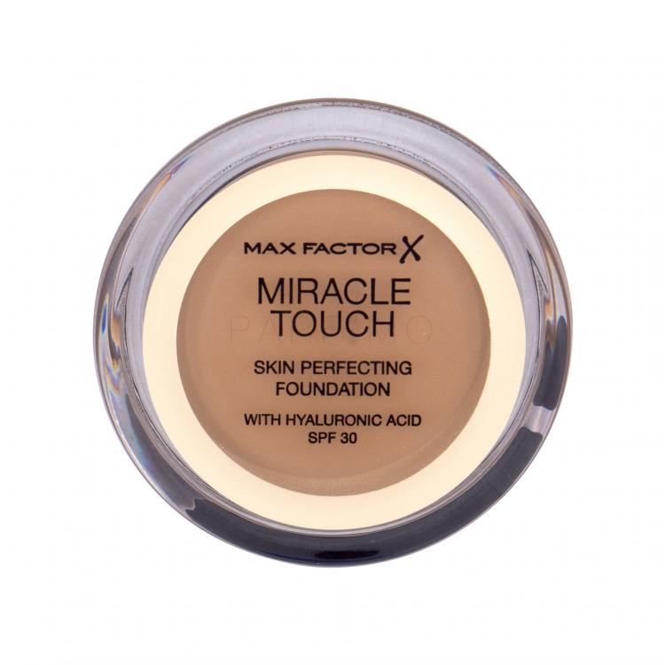 Max Factor Miracle Touch Skin Perfecting SPF30 Fond de ten pentru femei 11,5 g Nuanţă 095 Tawny
