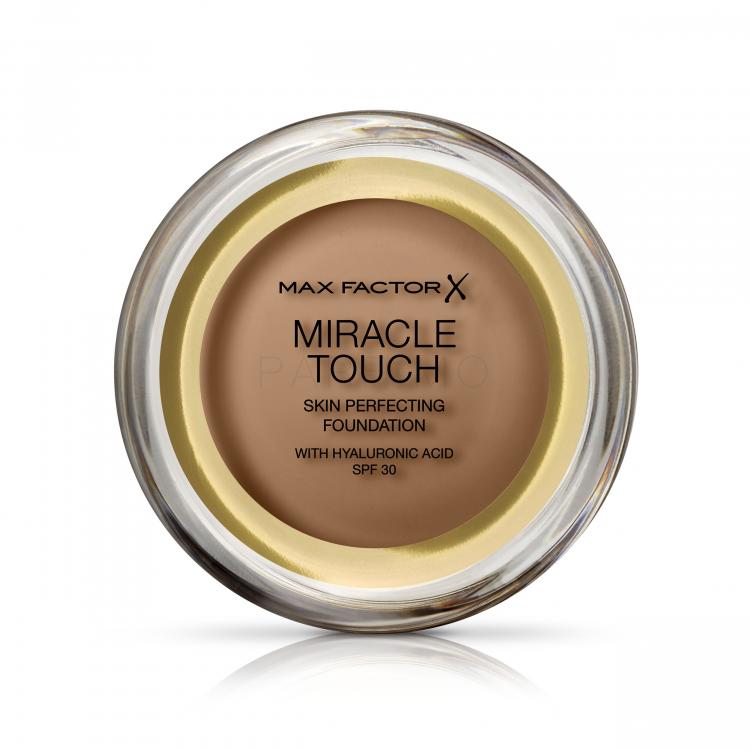 Max Factor Miracle Touch Skin Perfecting SPF30 Fond de ten pentru femei 11,5 g Nuanţă 095 Tawny
