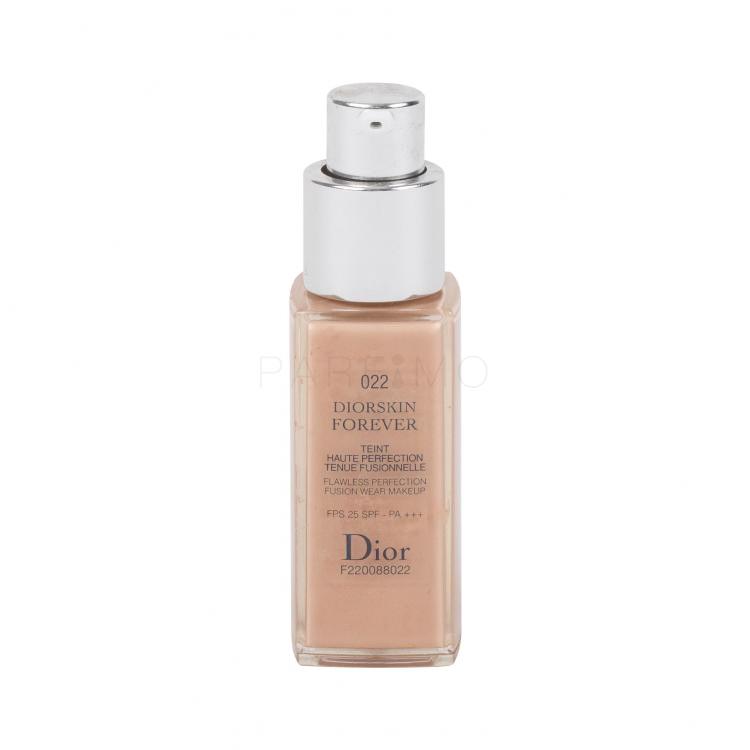 Dior Diorskin Forever Flawless Perfection SPF25 Fond de ten pentru femei 20 ml Nuanţă 022 tester
