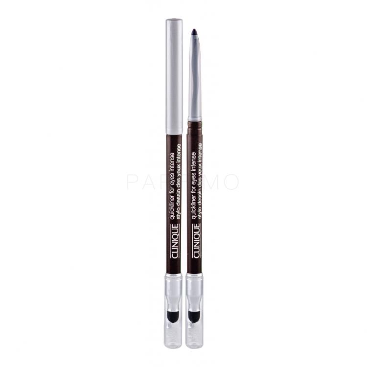 Clinique Quickliner For Eyes Intense Creion de ochi pentru femei 3 g Nuanţă 03 Intense Chocolate tester