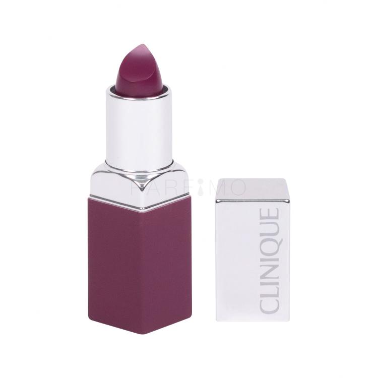 Clinique Clinique Pop Matte Lip Colour + Primer Ruj de buze pentru femei 3,9 g Nuanţă 07 Pow Pop tester