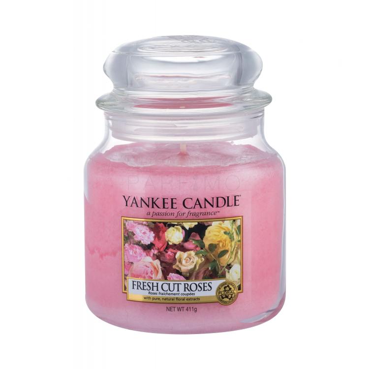 Yankee Candle Fresh Cut Roses Lumânări parfumate 411 g