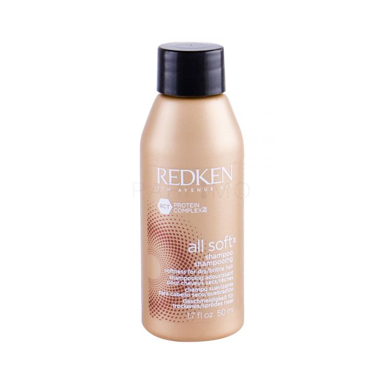 Redken All Soft Șampon pentru femei 50 ml