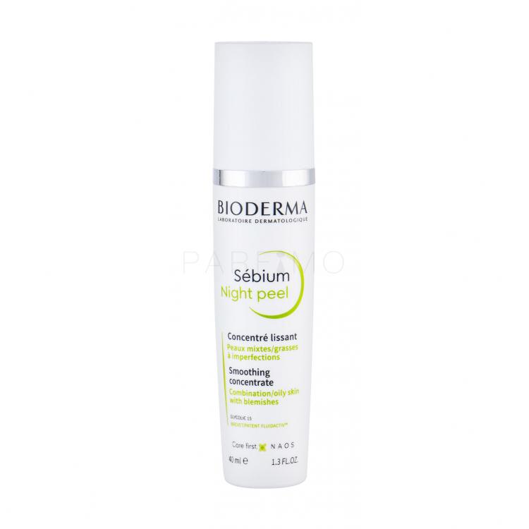 BIODERMA Sébium Night Peel Ser facial pentru femei 40 ml