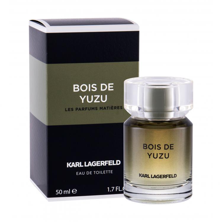 Karl Lagerfeld Les Parfums Matières Bois de Yuzu Apă de toaletă pentru bărbați 50 ml