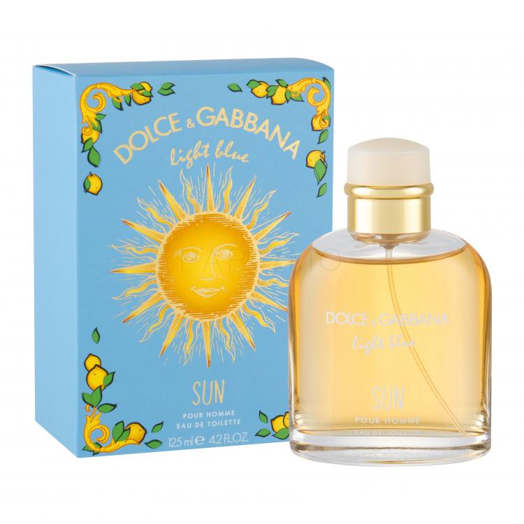 Dolce&amp;Gabbana Light Blue Sun Pour Homme Apă de toaletă pentru bărbați 125 ml