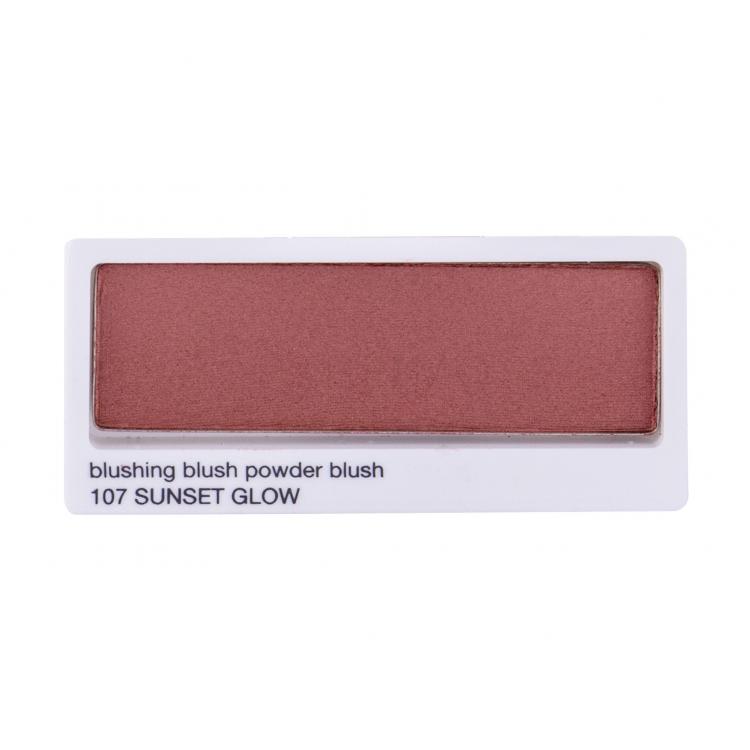 Clinique Blushing Blush Fard de obraz pentru femei 6 g Nuanţă 107 Sunset Glow tester
