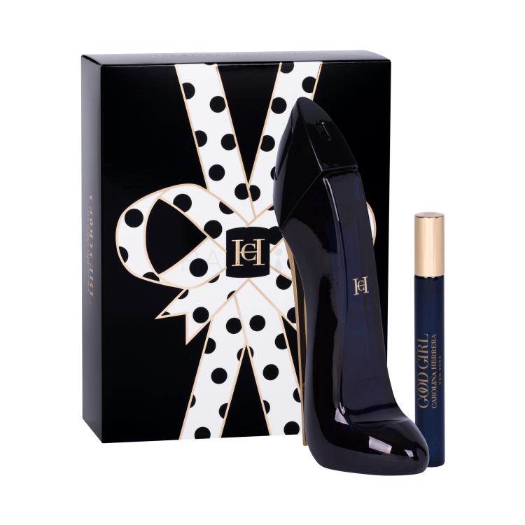 Carolina Herrera Good Girl Set cadou apa de parfum 80 ml + apa de parfum 10 ml Cutie cu defect