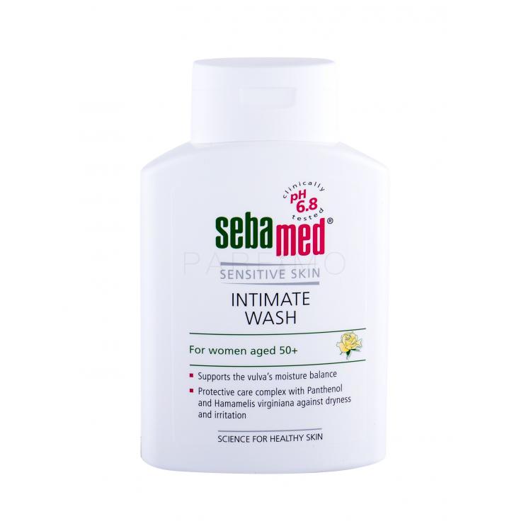 SebaMed Sensitive Skin Intimate Wash Age 50+ Igiena intimă pentru femei 200 ml