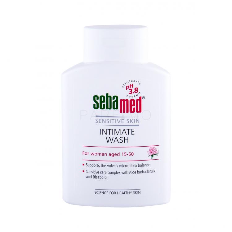SebaMed Sensitive Skin Intimate Wash Age 15-50 Igiena intimă pentru femei 200 ml