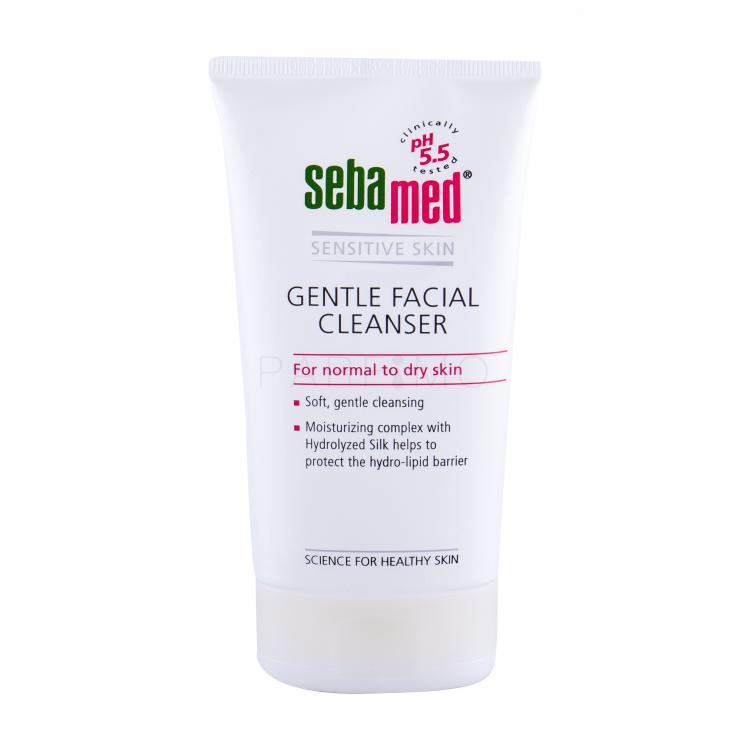 SebaMed Sensitive Skin Gentle Facial Cleanser Normal Skin Gel demachiant pentru femei 150 ml