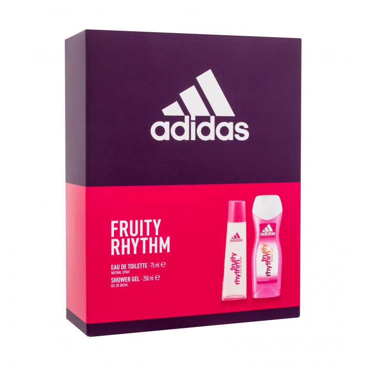 Adidas Fruity Rhythm For Women Set cadou apa de toaleta 75 ml + gel de dus 250 ml