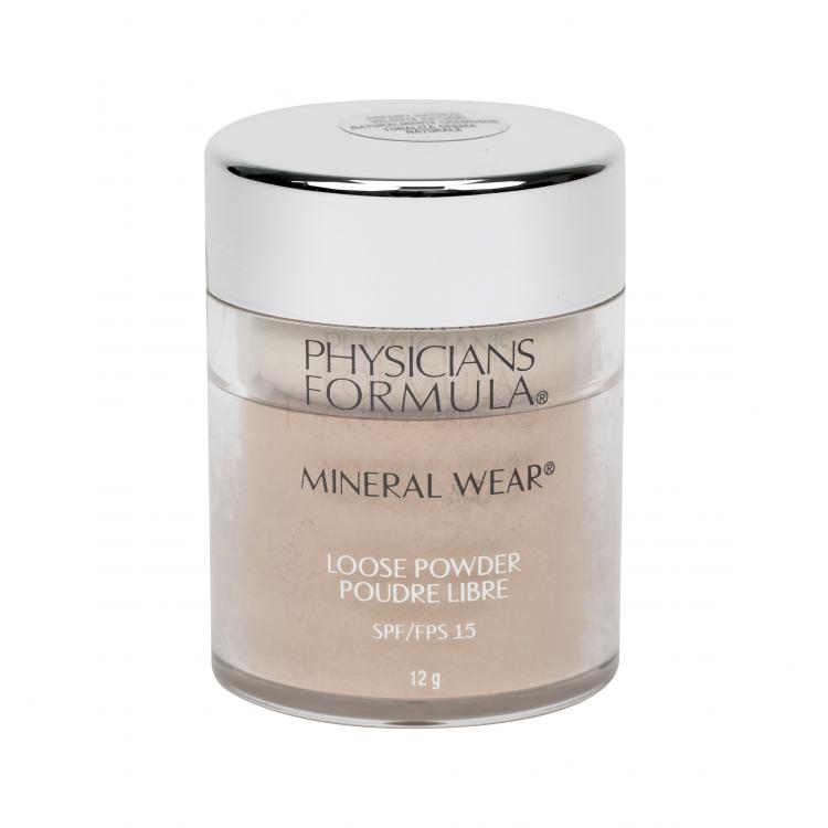 Physicians Formula Mineral Wear SPF15 Pudră pentru femei 12 g Nuanţă Creamy Natural