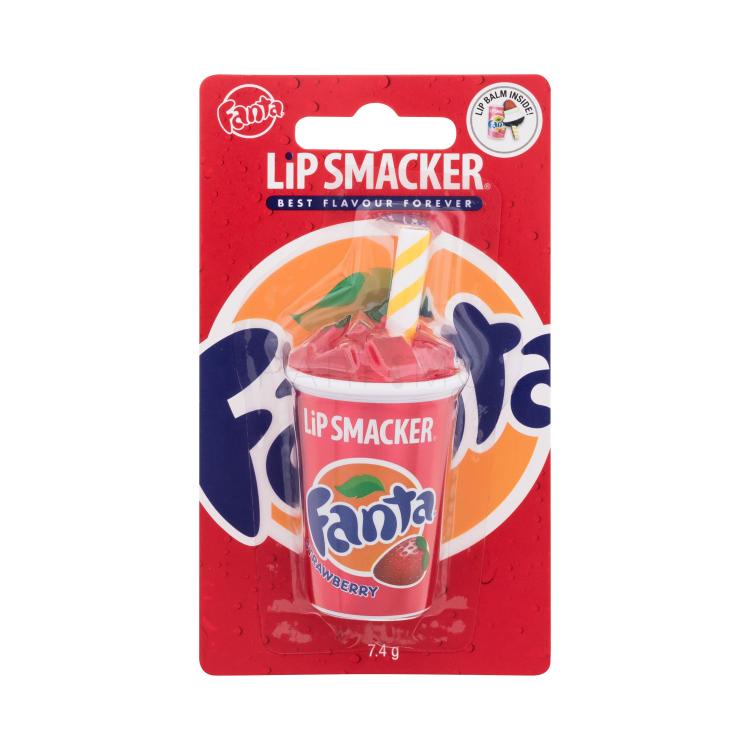 Lip Smacker Fanta Cup Strawberry Balsam de buze pentru copii 7,4 g