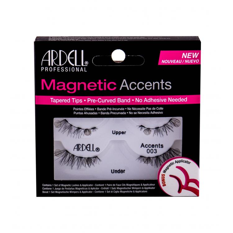 Ardell Magnetic Accents 003 Gene false pentru femei 1 buc Nuanţă Black