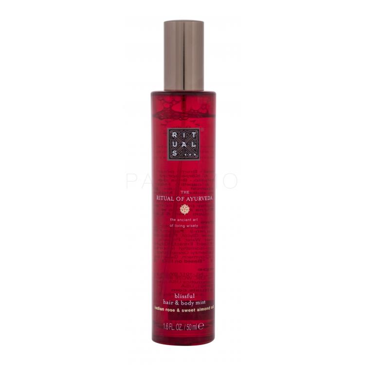 Rituals The Ritual Of Ayurveda Hair &amp; Body Mist Spray de corp pentru femei 50 ml