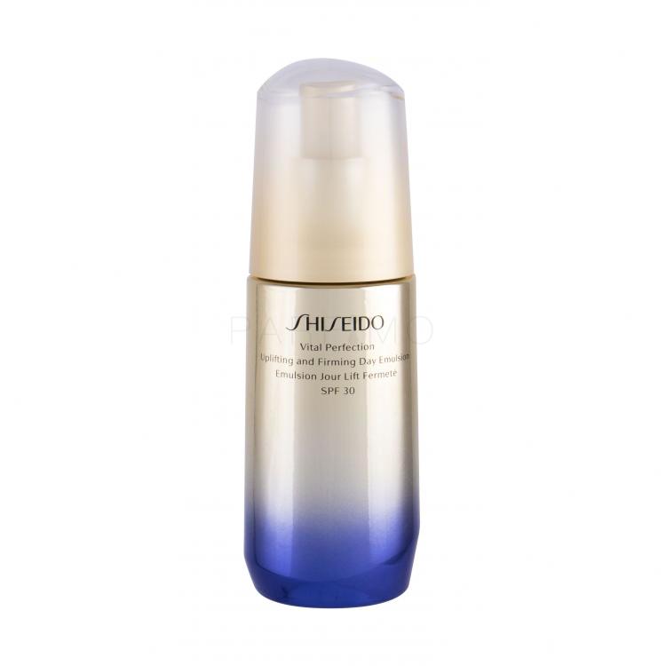 Shiseido Vital Perfection Uplifting And Firming Emulsion SPF30 Ser facial pentru femei 75 ml