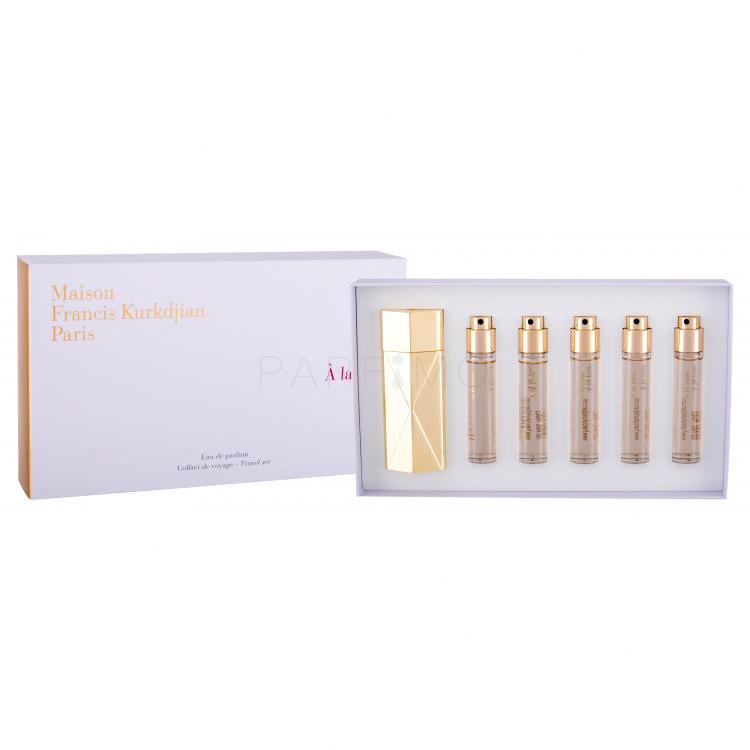 Maison Francis Kurkdjian A La Rose Set cadou apa de parfum 5 x 11 ml + rezerva 1 buc