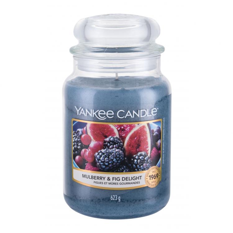 Yankee Candle Mulberry &amp; Fig Delight Lumânări parfumate 623 g