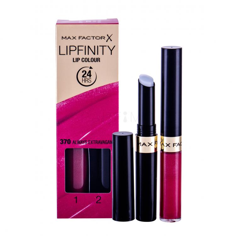 Max Factor Lipfinity 24HRS Lip Colour Ruj de buze pentru femei 4,2 g Nuanţă 370 Always Extravagant