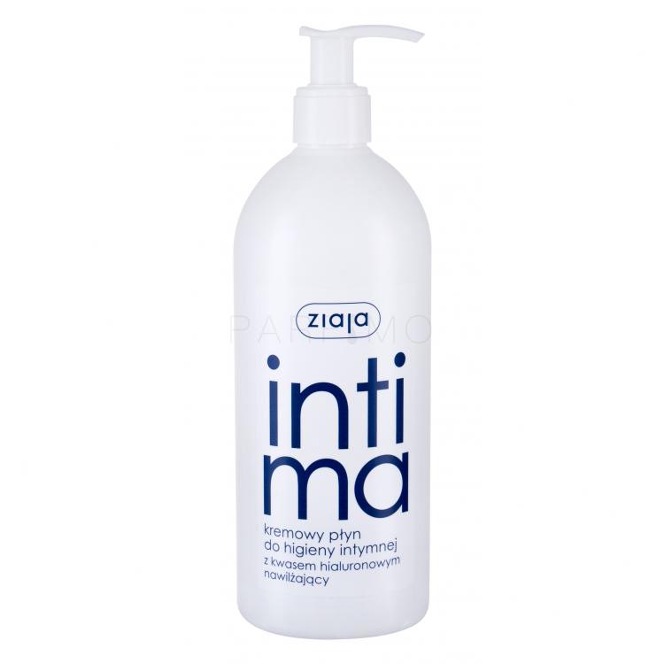 Ziaja Intimate Creamy Wash With Hyaluronic Acid Igiena intimă pentru femei 500 ml