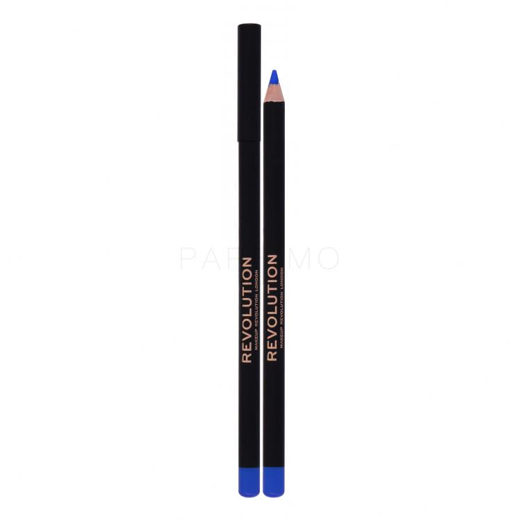 Makeup Revolution London Kohl Eyeliner Creion de ochi pentru femei 1,3 g Nuanţă Blue
