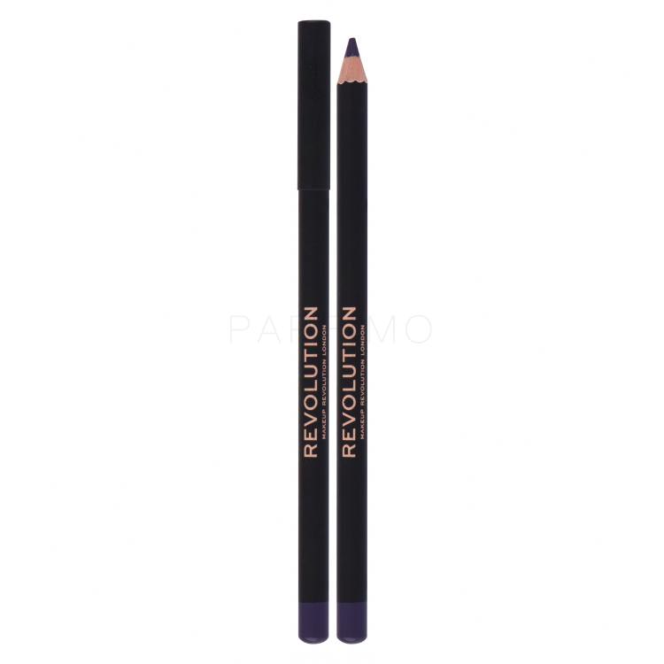Makeup Revolution London Kohl Eyeliner Creion de ochi pentru femei 1,3 g Nuanţă Purple